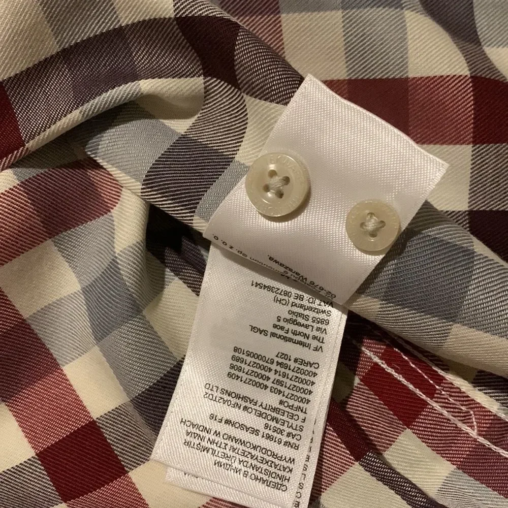 The North Face beautiful check